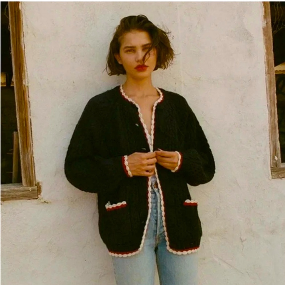 Doen Tamara Sweater in Navy xs